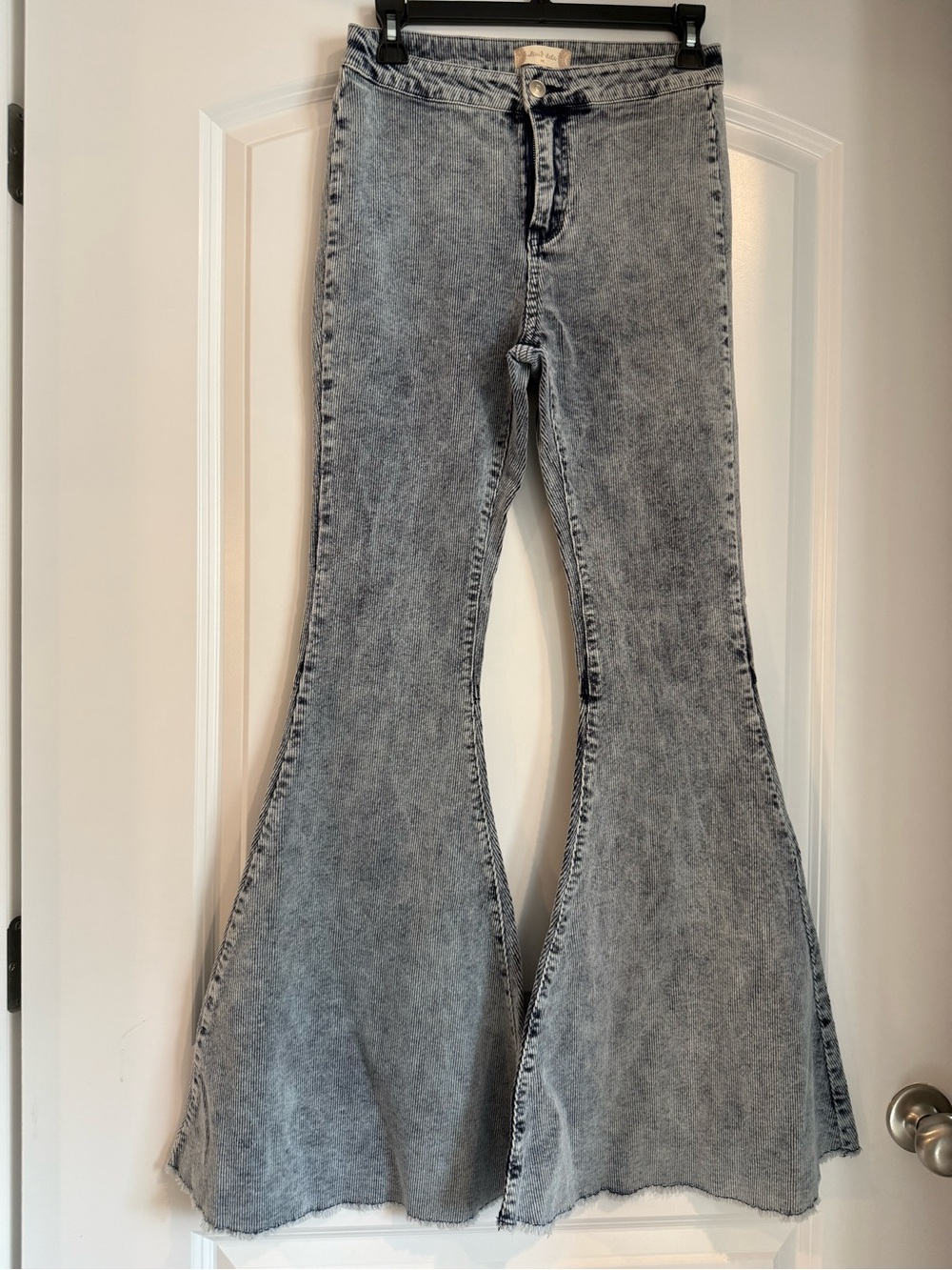 Altar’d State High-Rise Acid Wash Flare Jeans